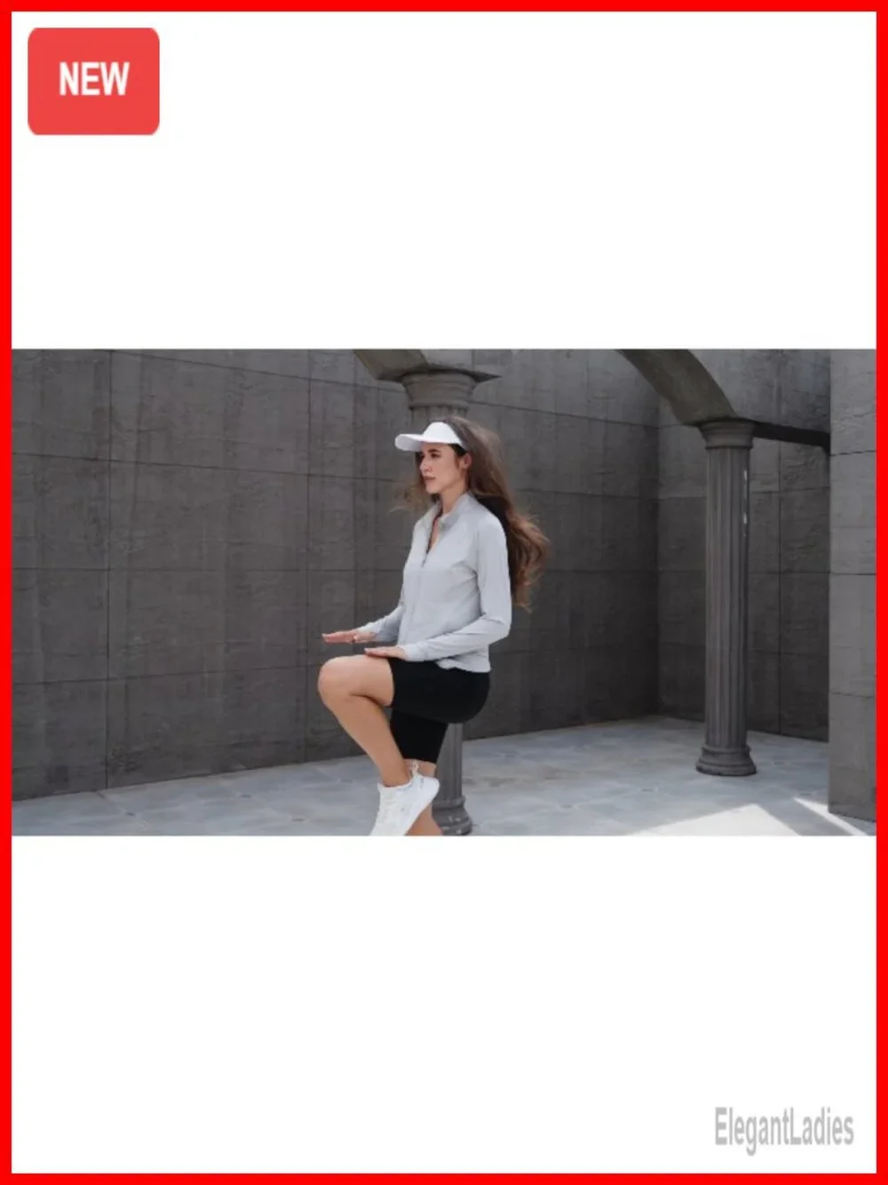 UPF 50+ Women's Athletic Jacket Full Zip Long Sleeve Lightweight